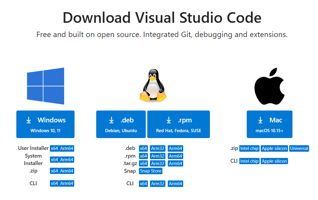 VSCode Download and Install